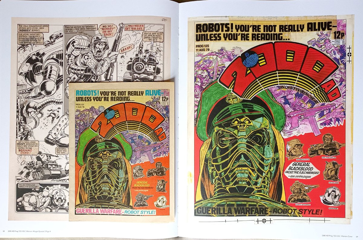 jason_system's tweet photo. "Art of Mick McMahon Apex Edition Vol 2" from @2000AD I love all of this, ABC Warriors, V.C.s, Robusters. The Sky chariot battle scene is the greatest page of Slaine ever made.. My favourite character Blackblood, made it in #2000ad #MickMcMahon #Slaine #ABCWarriors  #RoBusters https://t.co/Pu3hXxhQzs