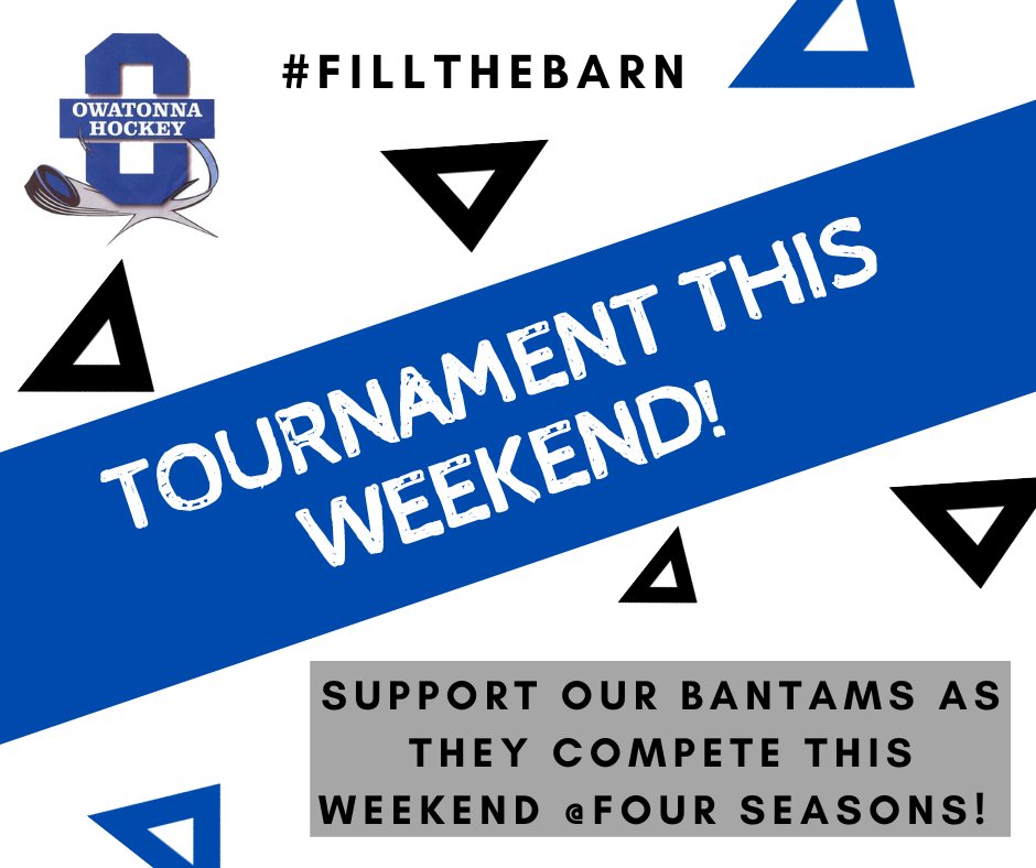 🏒🌟 Let's rally behind our Bantam players and coaches as they kick off the first OYHA tournament for the 23'/24' hockey season! Wishing them all the best as they hit the ice and showcase their skills. We know they'll make us proud!  🙌 #OYHA #LetsPlayHockey