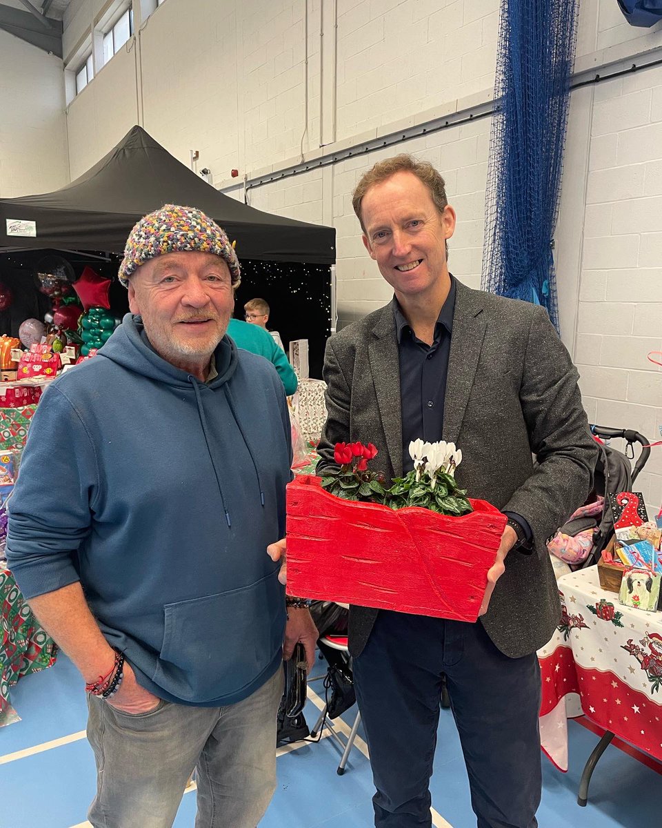 BarryAndrewsMEP's tweet photo. Christmas Fair season in full flight - plenty festive spirit today in #Knocklyon & #Palmerstown. Remember, if you can, shop & click local this Xmas.
#shoplocal #clicklocal https://t.co/9sWLwqEHvv