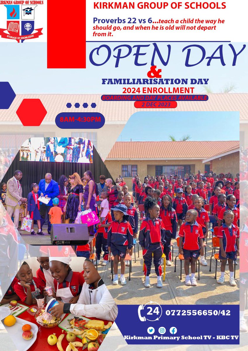 OPEN DAY and Familiarization Day Lets come in our numbers and witness the perfect environment where your kids enjoys spending time at #Proverbs22vs6 #Bringingthebestoutofeverychild