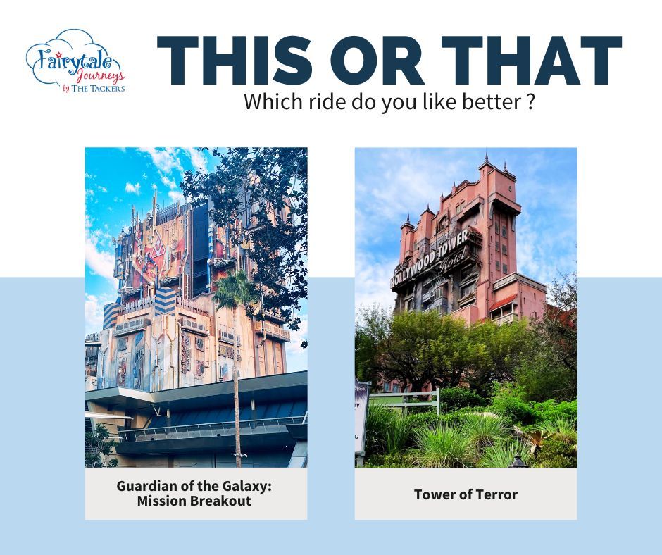 Which tower 🏢 ride is your favorite?!?

#ftjbythetackers #ftjtravel #wdw #disneyland #familyvacation #travelpackages #travelagent