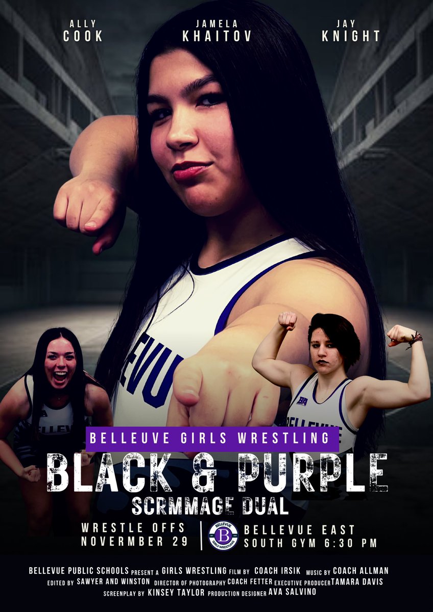 THIS WEDNESDAY @ 6:30 PM: Purple/White Dual  

Admission (one of the following): 

- Protein Bars 
- Granola Bars 
- Peanut Butter 
- Honey 
- Jelly 
- Bagels 
- Sandwich Condiments 
- Any Non-Perishable Healthy Food Items