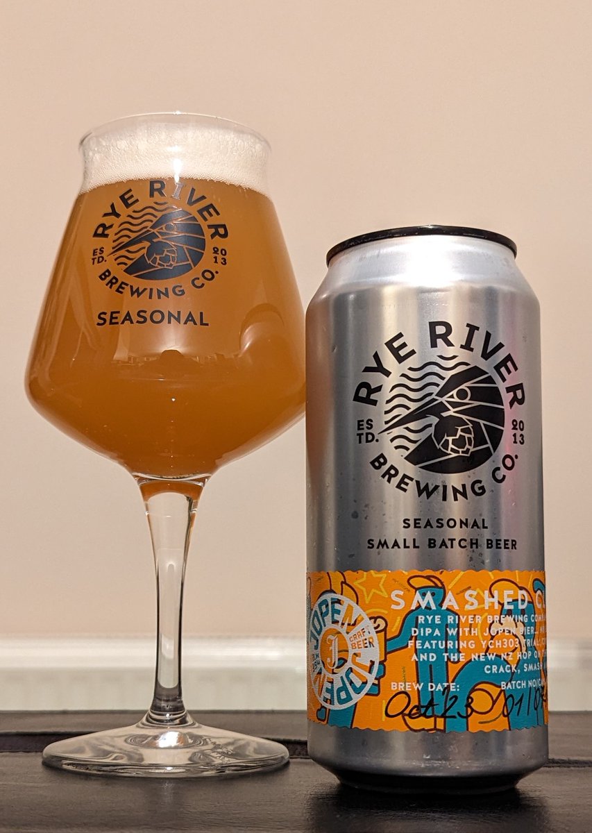 CorkBeer's tweet photo. @ryeriverbrewing @Jopenbier collab. Smashed Clogs DIPA. https://t.co/vVaMMfoncO