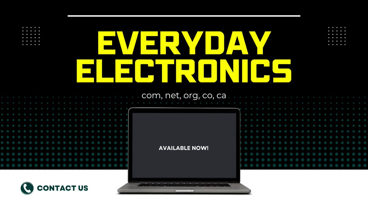 Looking to break into a competitive market like the tech or electronics industry? 📲 A #premiumdomain will give you the edge you need to succeed.