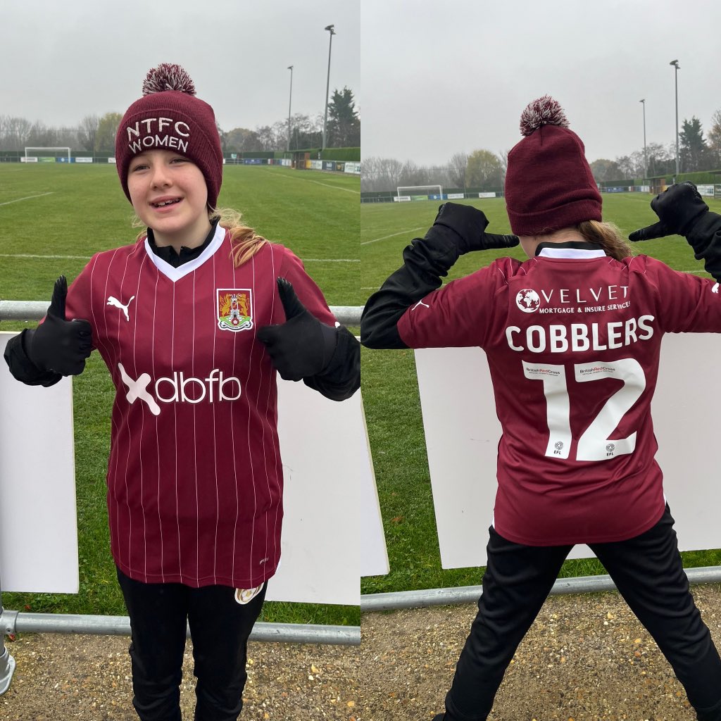 packer_nigel's tweet photo. Massive thanks to @fox_damon and everyone at @NTFCWomen for making Tegan’s party so special. Also thanks to the staff at Fernie Fields, great work 👍🏻 #proudtobe #cobblers #winningweekends https://t.co/joweEEYJtL