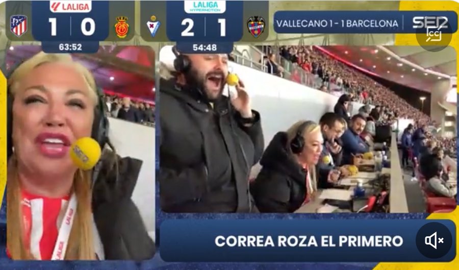 Para muchos será algo exótico, incluso hasta divertido. Lo respeto. En mi modesta opinión, un paso más en la degradación del periodismo deportivo…