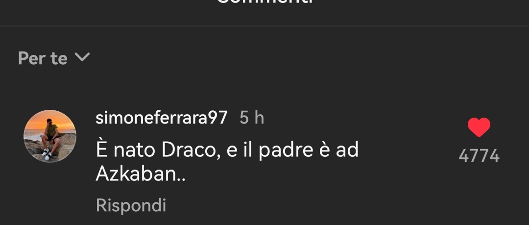 io non credo di aver mai riso così tanto