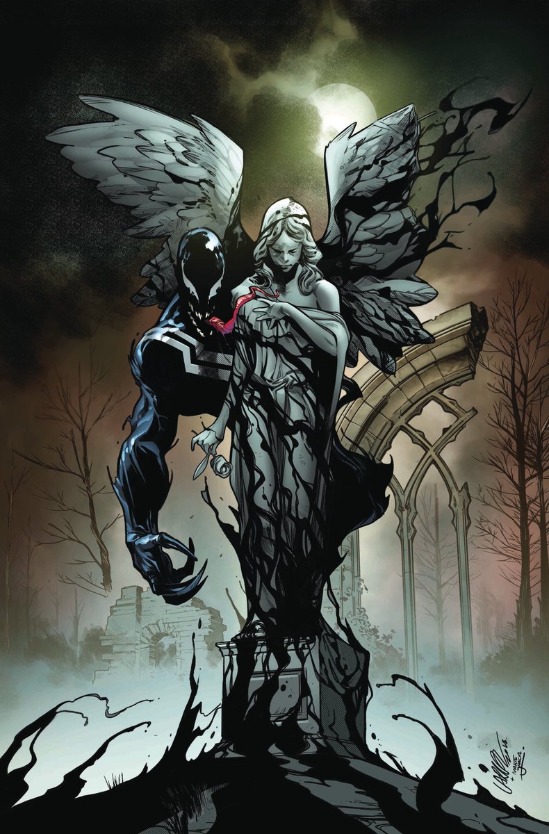 thevenomsite's tweet photo. Crypt of Shadows #1 variant by @PepeLarraz featuring Venom and an Angel statue

(Jan. 2019) https://t.co/DHgBfKwi4b