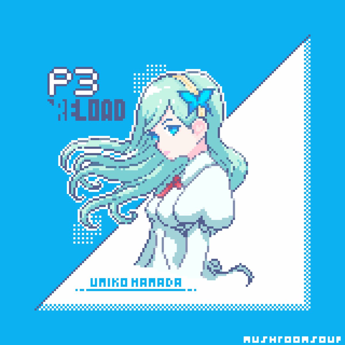 Made an OC for Persona 3 hehe~
#pixelart #pixel #Persona3 #OC #dotpict #Persona #ドット絵