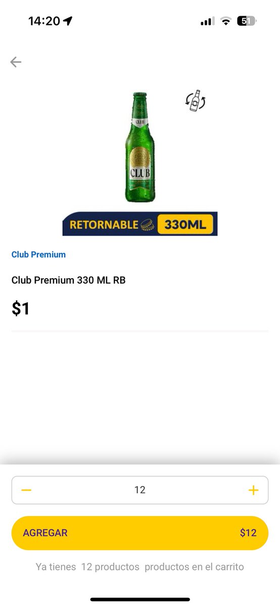 adelfohig's tweet photo. @tadadeliveryec Señores venden botellas retornables por la app y ahora no tengo como poner que ya tengo botellas para seguir usándolas, sino me cobran como nueva. Además me dicen que la tienda que atiende mi zona ya no está habilitada, bien 👍🏽 https://t.co/Y9f4j8HKDj