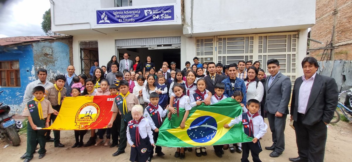 Jacob_Silverio's tweet photo. Con el propósito de predicar el evangelio se planta una nueva iglesia: Grupo Organizado "El Triunfo" con el apoyo de los @OYIM @AdventistasANoP en Cajamarca. #RID #UPN https://t.co/i5Xh6njuT4