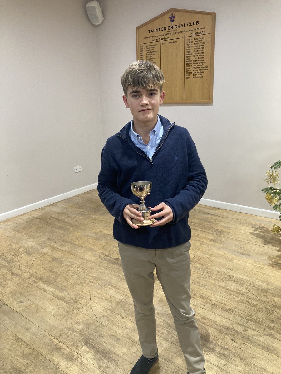 TCCofficial1829's tweet photo. Most Improved Player: Charlie Weatherill 
Harry Burden Young Player of the year: Oscar Coleman 
Melvyn Gale Most Promising Player: Harvey Coleman 
Performance of the Season: Will Abell 
Chairman’s Trophy: Dan Quick https://t.co/KliWbUBDTm