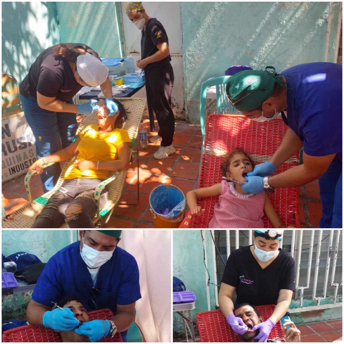 IASDBNACENTRAL's tweet photo. GP Un Camino a Seguir, de la IASD Barcelona Central, realiza jornada médico-misionera en el Sector El Espejo I de Barcelona. Medicina general: 21; Odontología: 28; Corte de Cabello: 30; Libros Esperanza para la Familia de Hoy entregados: 20. Dom 26-nov 2023. ¡A Dios sea gloria! https://t.co/VfX4ouw9q5