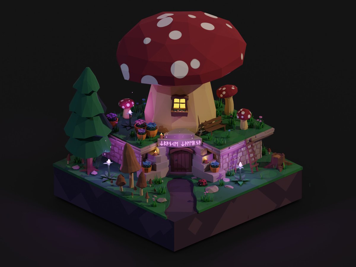 daltondoesit's tweet photo. It's been quite a while, finished a new project :) #blender3d #blender #b3d #LowPoly https://t.co/XCqooixaHd