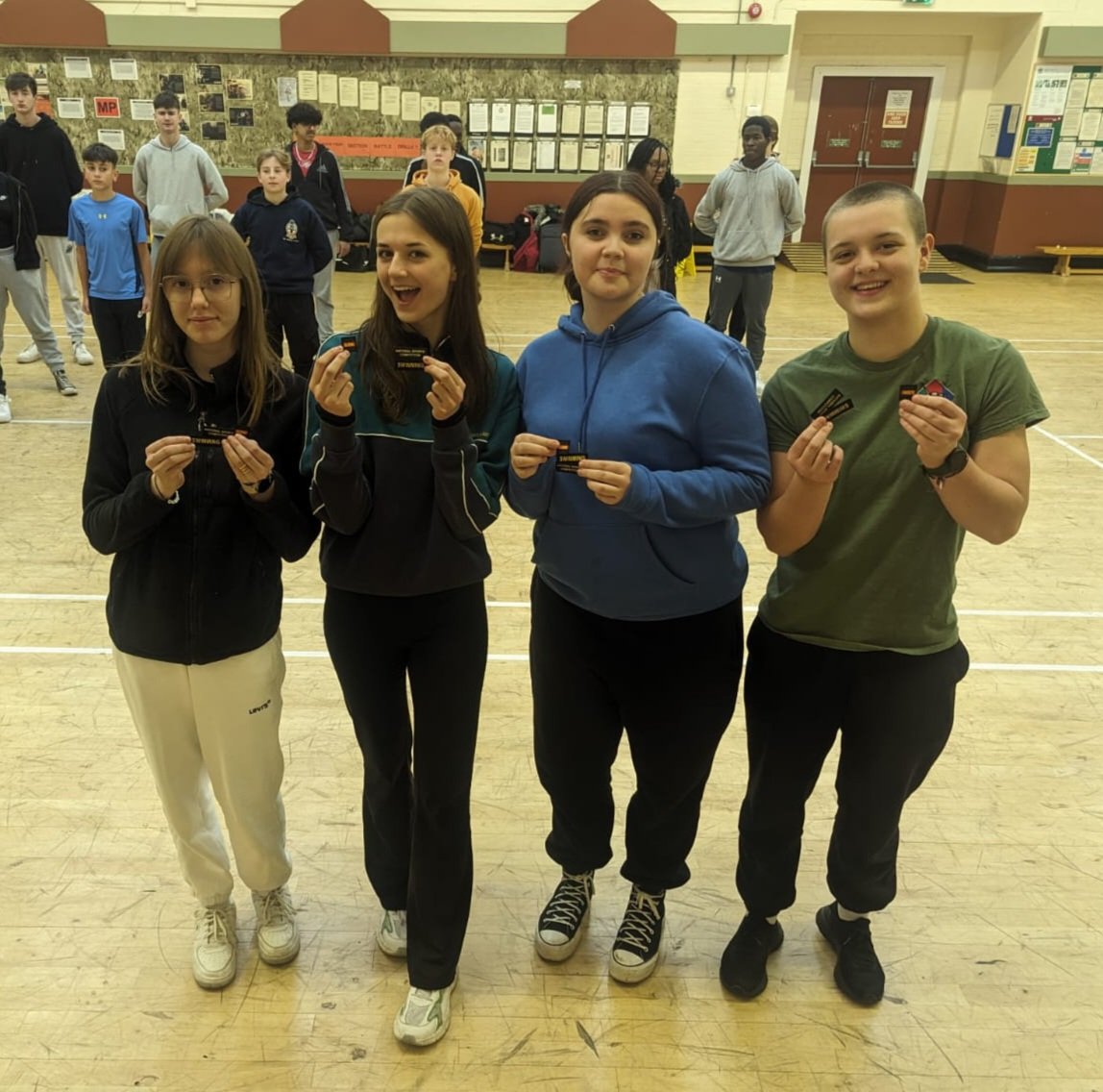 All home &amp; knackered! 🤣

The final task before eveyone went off to put their feet up was ...AWARDS! 
Badges all round for our National attendees! 

Always worth the effort for the badge bling! 🤩💎

<a href="/GLSEACF/">Greater London SE Sector ACF</a> <a href="/SWLondonACF/">SW London ACF</a> <a href="/ArmyCadetsNWLon/">Middlesex & North West London ACF</a> <a href="/ACF_NELondon/">City of London & NE Sector ACF</a>