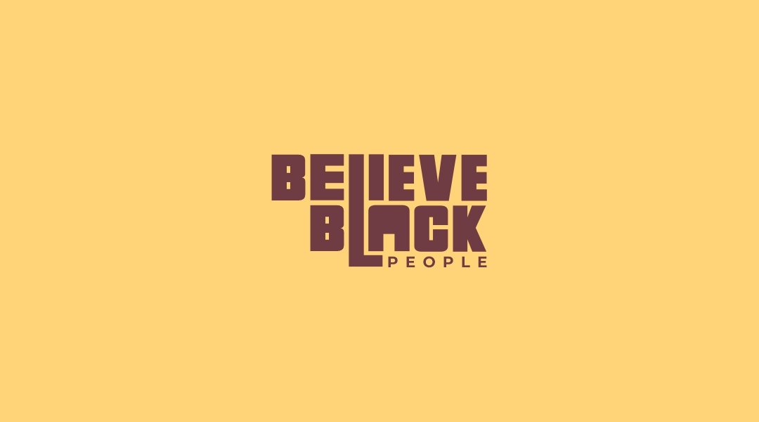 Posh_Josh_'s tweet image. #Day5 #40daysdesignchallenge #Wordmark #Logotype 

BELIEVE BLACK PEOPLE ✊🏼