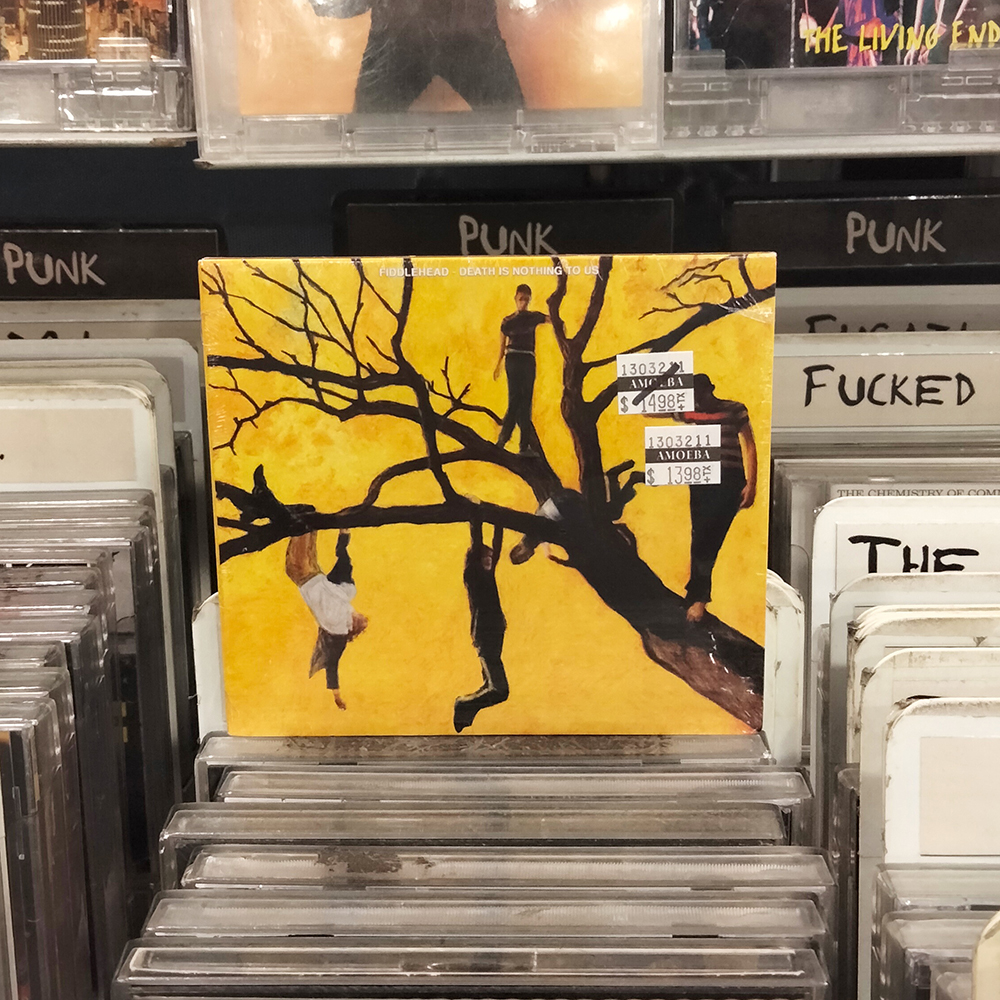 On @fiddleheadusa's 'Death Is Nothing To Us,' the lyrics dive headfirst into the whiplash of heartache, but the riffs are so strong & the melodies so magnetic that you feel happy to be alive. Available via @rfcrecords on CD & neon orange LP! Get it here: bit.ly/47w8xBm
