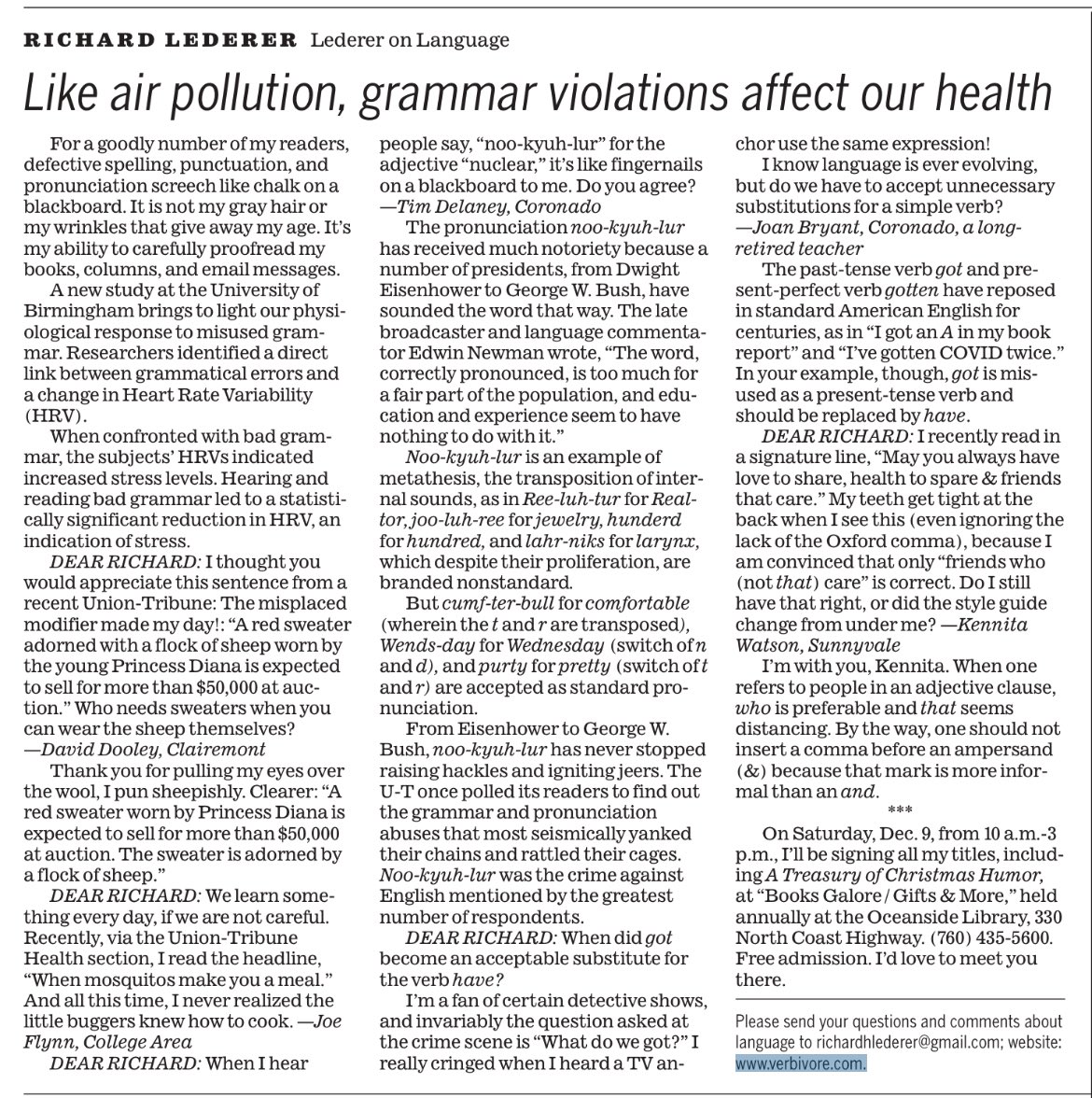 iamaugustine's tweet photo. Grammar violations affect health. https://t.co/6wd6DYuYBw