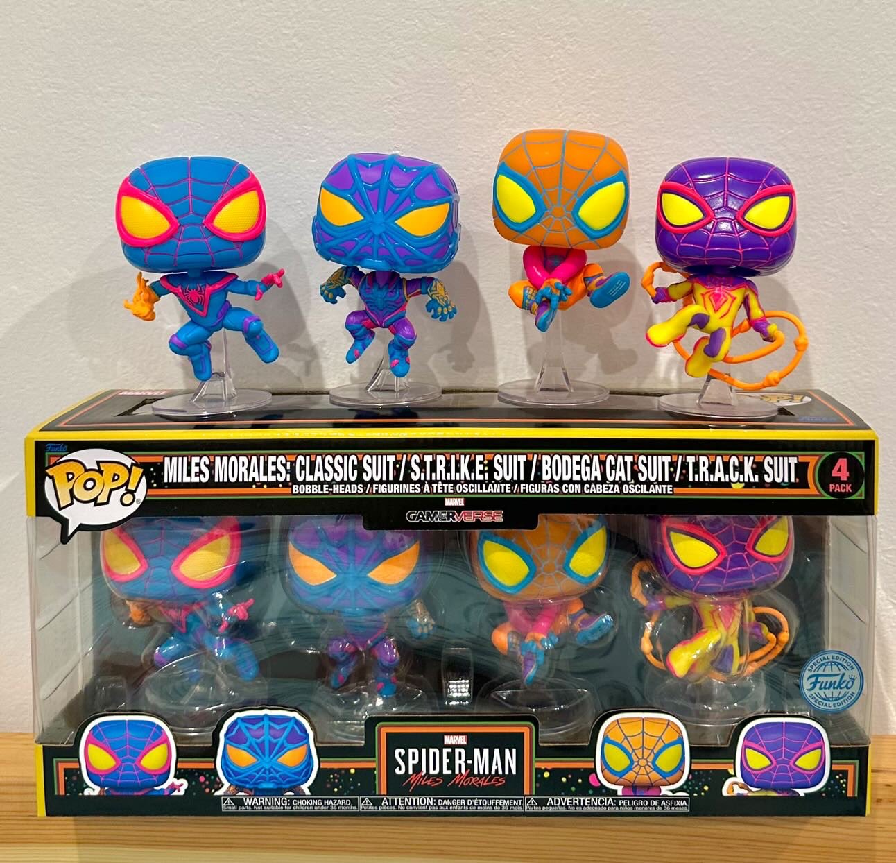 Funko POP Spiderman Miles Morales Track Suit Multicolor