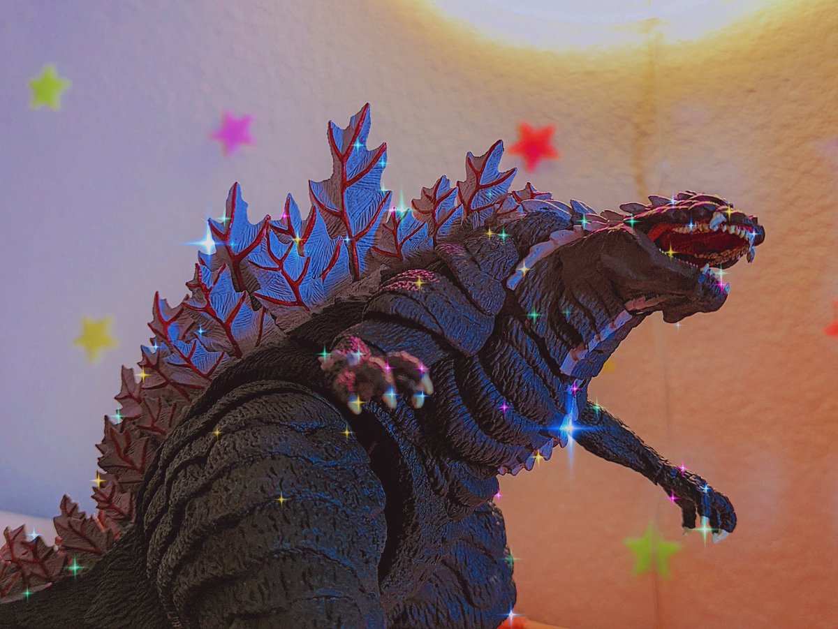 chicorobot_'s tweet photo. Chonk 😌✨ #GodzillaSP   #Godzilla #ゴジラ #ゴジラマイナスワン   #Toku #shmonsterarts https://t.co/ofAoxQoVWb