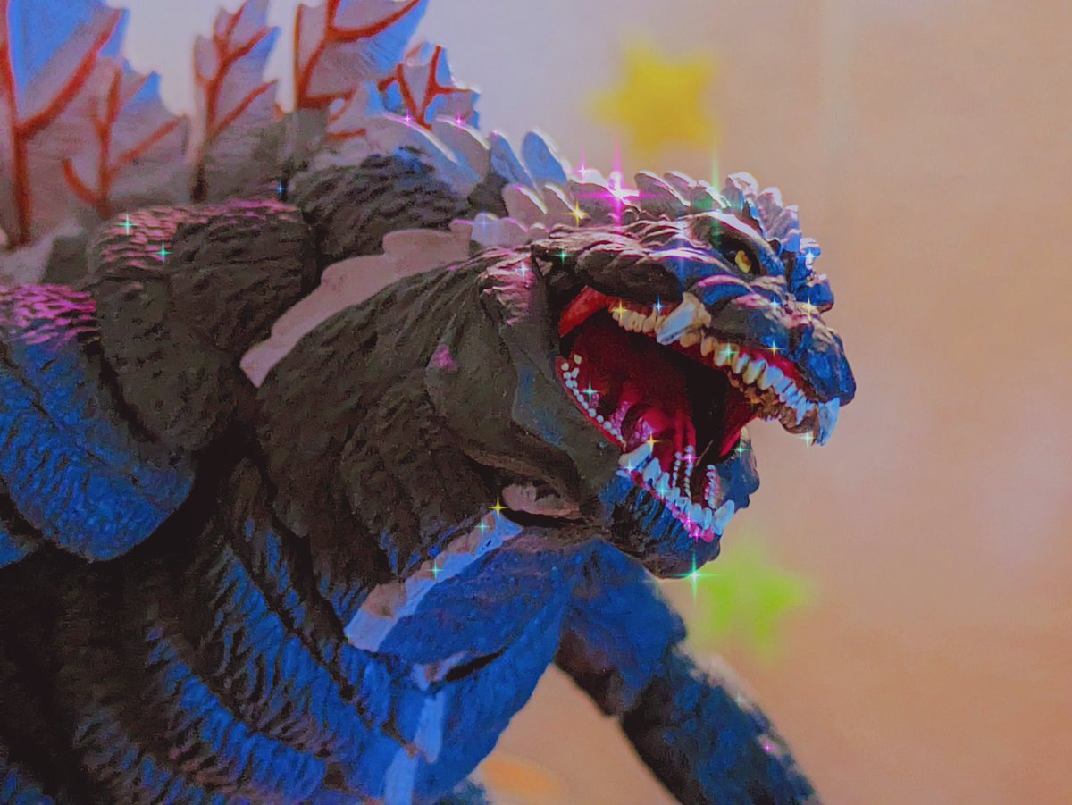chicorobot_'s tweet photo. Chonk 😌✨ #GodzillaSP   #Godzilla #ゴジラ #ゴジラマイナスワン   #Toku #shmonsterarts https://t.co/ofAoxQoVWb