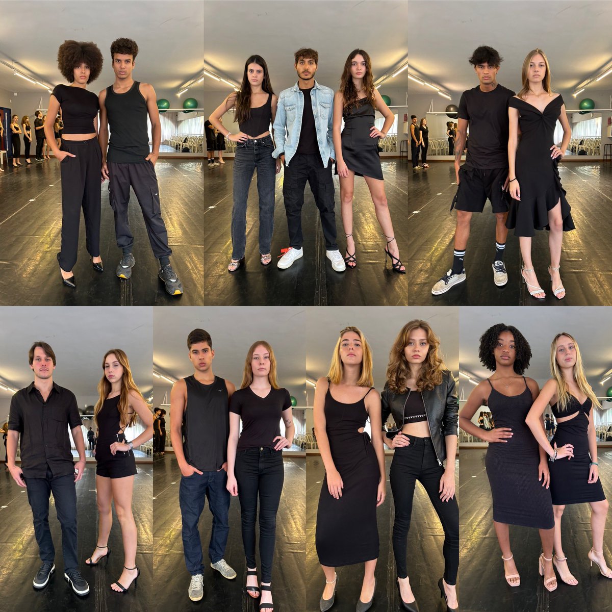 sergiomattos40's tweet image. New faces na aula de passarela @40grausmodels_ #newfaces