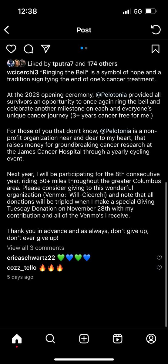 My little brother continues to turn his battle into something positive.  Attaboy Will!