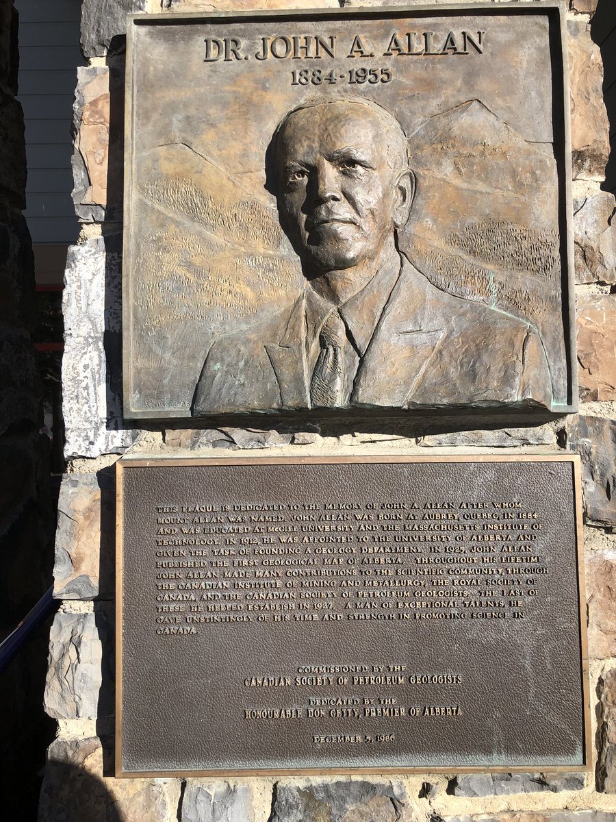 KennyDWallace's tweet image. Today I learned about the remarkable man that Mount Allan was named after. Among many accomplishments, he published the first geological map of Alberta. 

#KCountry #Kananaskis #Alberta #Canada #CanadianHistory #geology #geologist @CEGAssociation @SkiNakiska