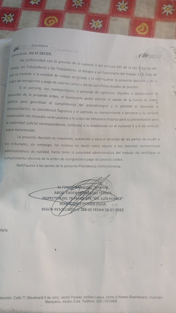 <a href="/NicolasMaduro/">Nicolás Maduro</a> Dicho usted señor presidente pero los padres q no contamos con recursos para siquiera darle una alimentación a nuestros hijos y las empresas q despiden violan los derechos laborales y humanos de los trabajadores la esperanza se fue y la fé se niega a morir en un mar de lágrimas🆘