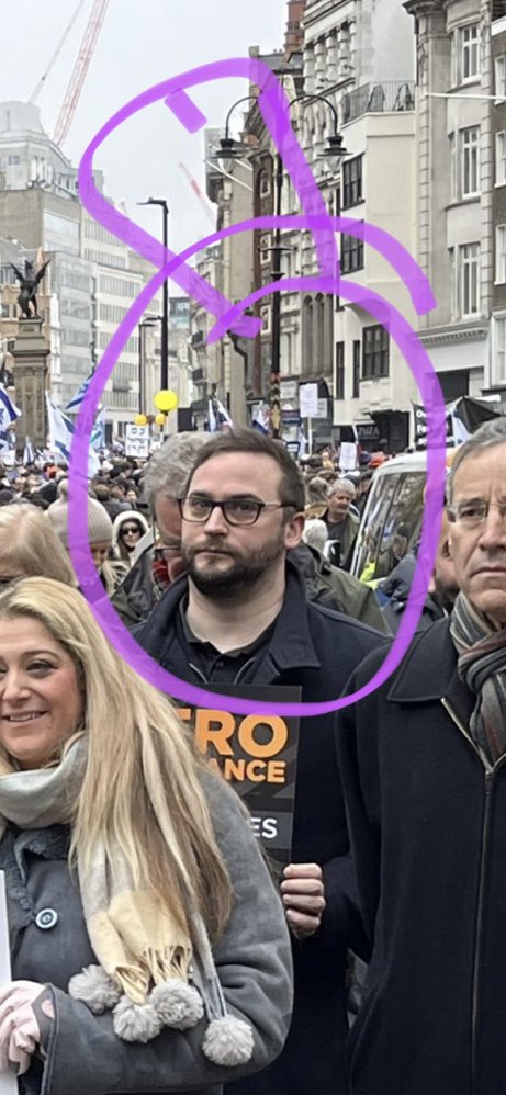 Dear @Keir_Starmer Can you explain to this Labour supporter why Christian Wakeford MP is at this Pro Israel march but all Labour MPs have been ordered not to attend the Pro Palestine march? I’d like an explanation for the double standard.