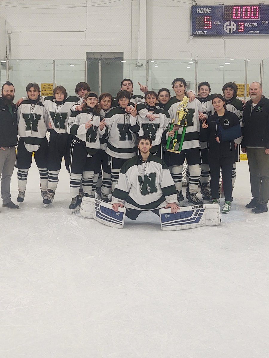 We win!! Thank you to Nordonia Hills for hosting the Thanksgiving Tournament! 
Demons 5 Chagrin Falls 2
GREAT JOB DEMONS!!
<a href="/DemonAthletics/">WestlakeDemons</a> 
<a href="/WHS_Westlake/">Westlake High School</a> 
@wdab