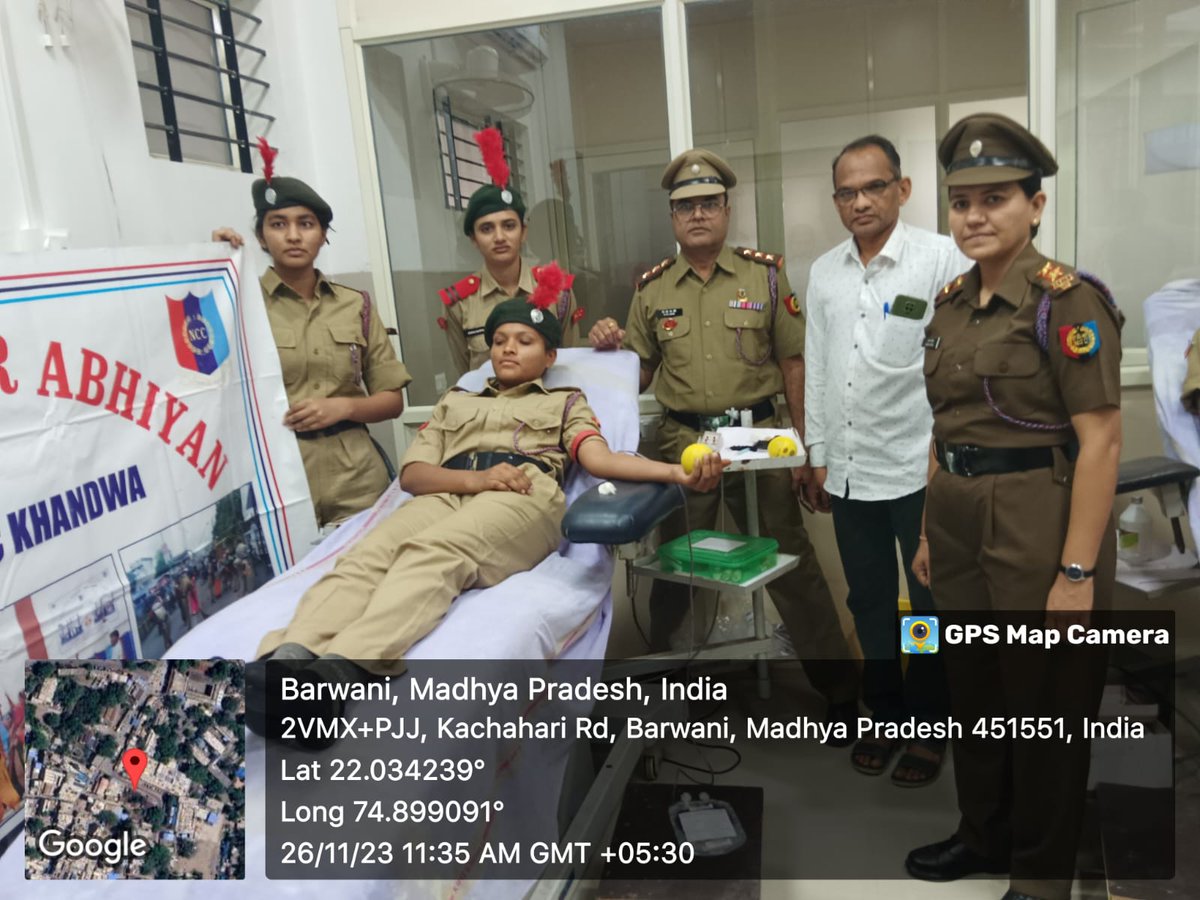 36Cadets's tweet photo. #NCCDay 
Blood Donation on the 75th NCC Day https://t.co/RT3LKRbUTS