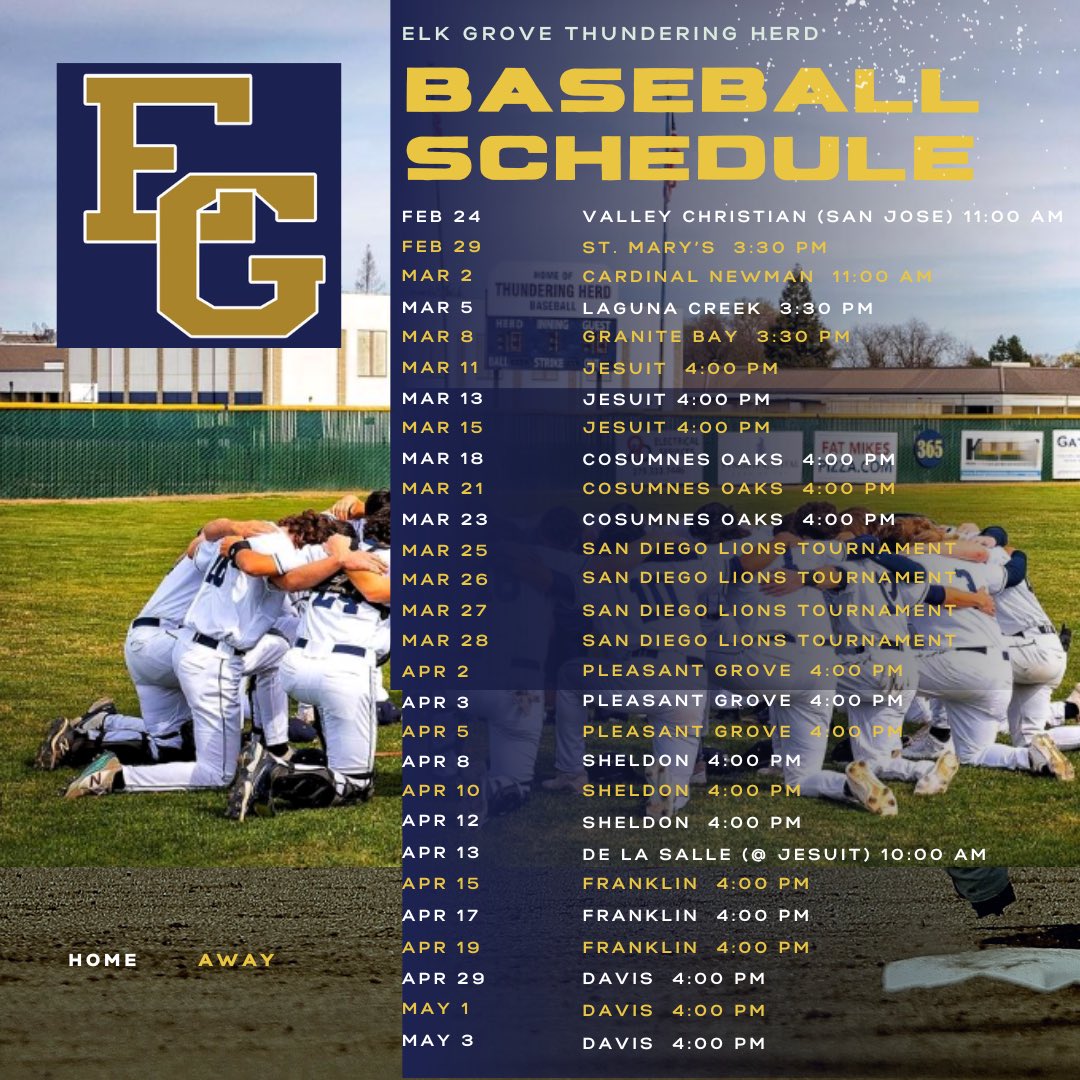 Get ready, Herd Baseball fans! The moment you've been waiting for is here: the ‘24 schedule has officially dropped! ⚾️🔥 Mark those dates, rally the crew, &amp; gear up for a fun season ahead. From thrilling matchups to unforgettable moments, it's time to show up &amp; cheer on our Herd!
