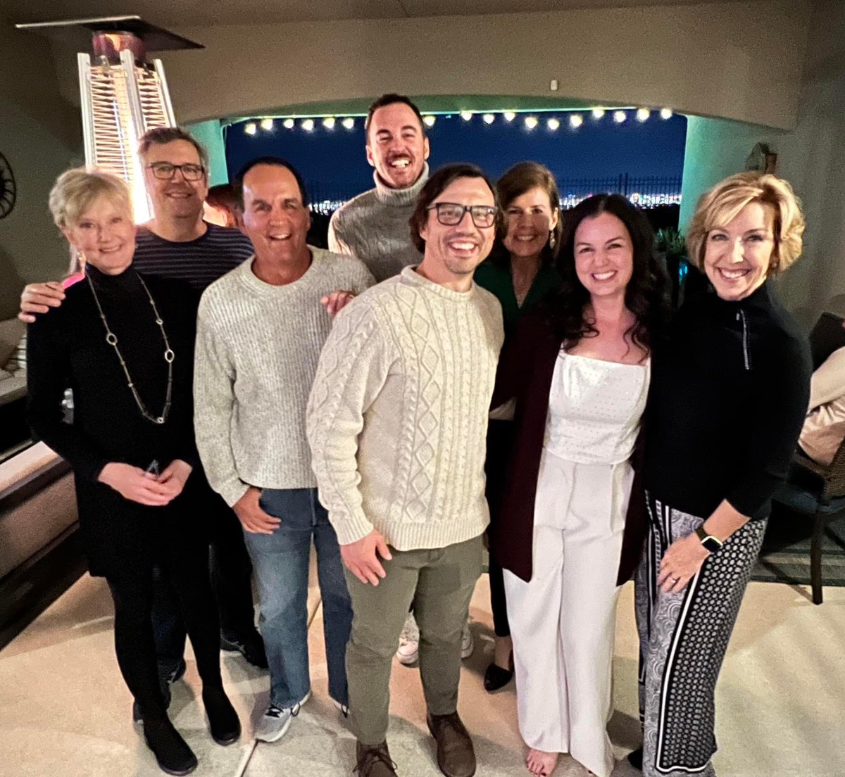 KevinJanison's tweet photo. Fun bash for Taylor's (daughter) engagement party with some familiar faces who have been around her from the (almost) beginning! https://t.co/GKeCAy9TES
