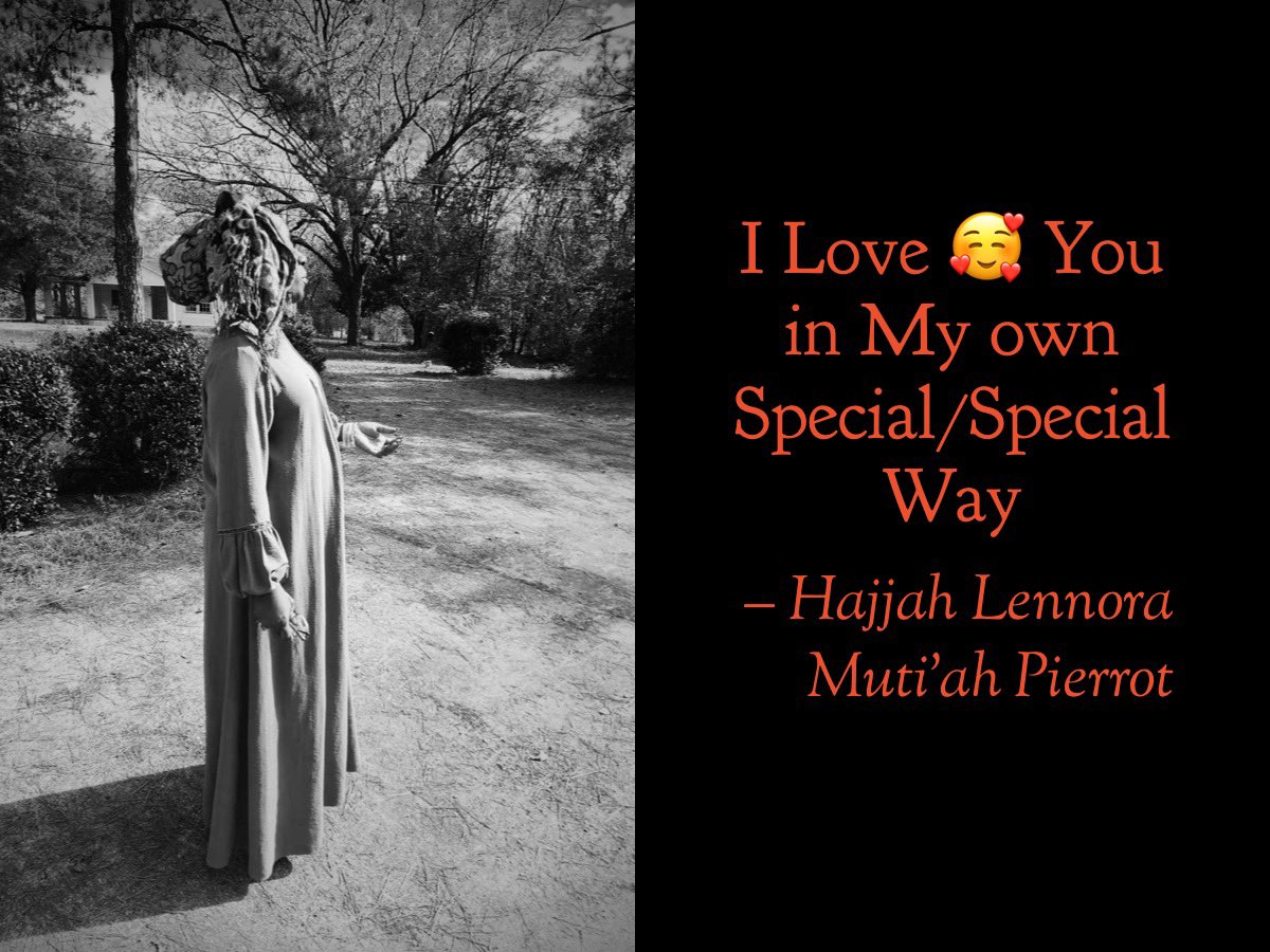 TheBABIVillage's tweet photo. I Love 🥰 You 
in My own Special/Special 
Way #tias_skegee https://t.co/Hf4023QRQ2