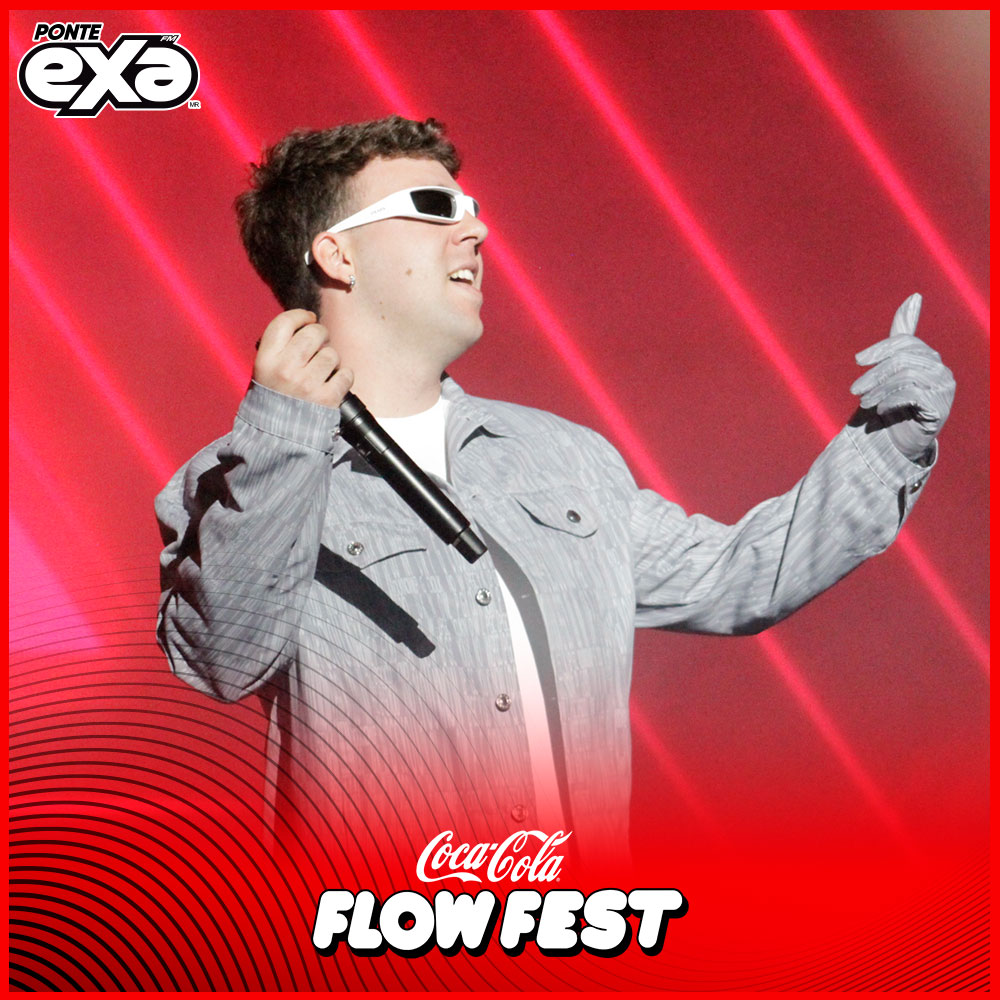 ExaFM's tweet photo. Uno de los favoritos de la noche, @pedrodquevedo, se presentó en el #FlowFest con un tremendo show que puso a perrear a todo el público 😎🔊🔥 ¿Lo viste? ¿Qué te pareció? 🤩🎶
#FlowFestExa https://t.co/mkvy2k69pn