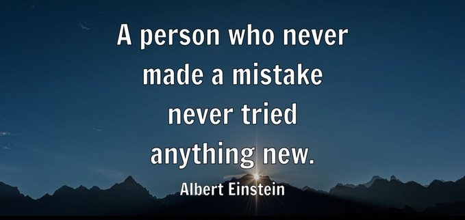 jamesvgingerich's tweet image. A person who never made a mistake.  #AlbertEinstein #Quotes #MondayMotivation #MondayThoughts