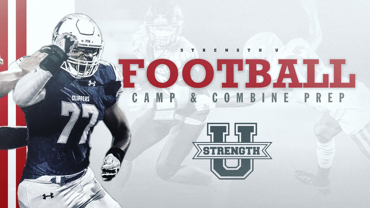 TheStrengthU's tweet photo. 🏈Jr. High &amp; HS Football Players🏈

Strength U’s Camp &amp; Combine Prep has helped dozens of young men reach their college football dreams!

Sessions begin Tues. Nov. 28. Click below to learn more.⬇️ #MakeItHappen #PrepareNOW‼️💪

https://t.co/cAShlauyzf https://t.co/Kg7Vqo06wJ