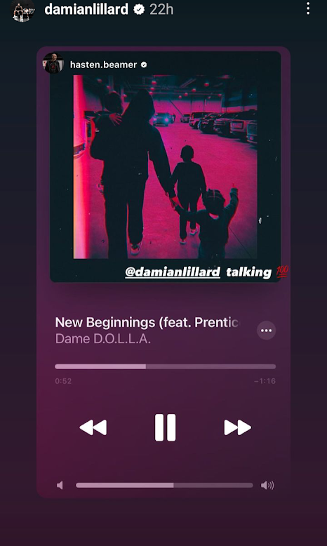 kimmyann1111's tweet photo. #DonDOLLA #LifeLately #DameDOLLA #DamianLillard #PrenticePowell #NewBeginnings https://t.co/IAbPX7NRRB