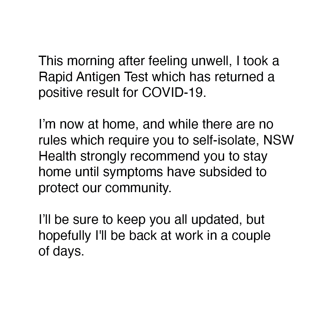 Chris Minns tweet media