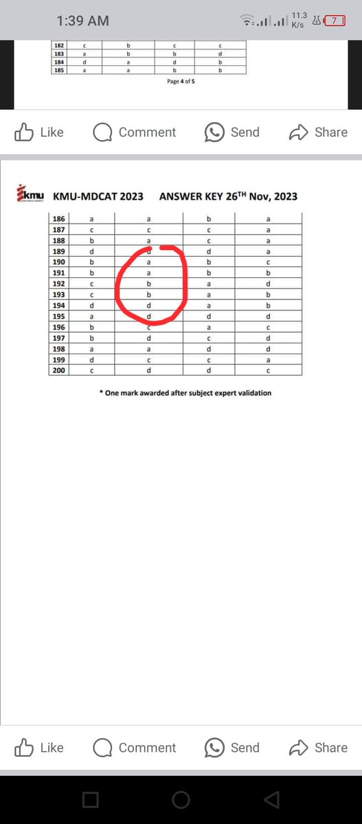 sayyidshoaib1's tweet photo. Thus is stupidity.. how they mark one mcq and in official key the correct other option.. this kmu 12 seniors teacher.. km si km etea si poch leti k test kesi banati hai.
@kmuofficial_ @DrZia_ulhaq @BilalY05 @pmc_org https://t.co/THMPAqsIec