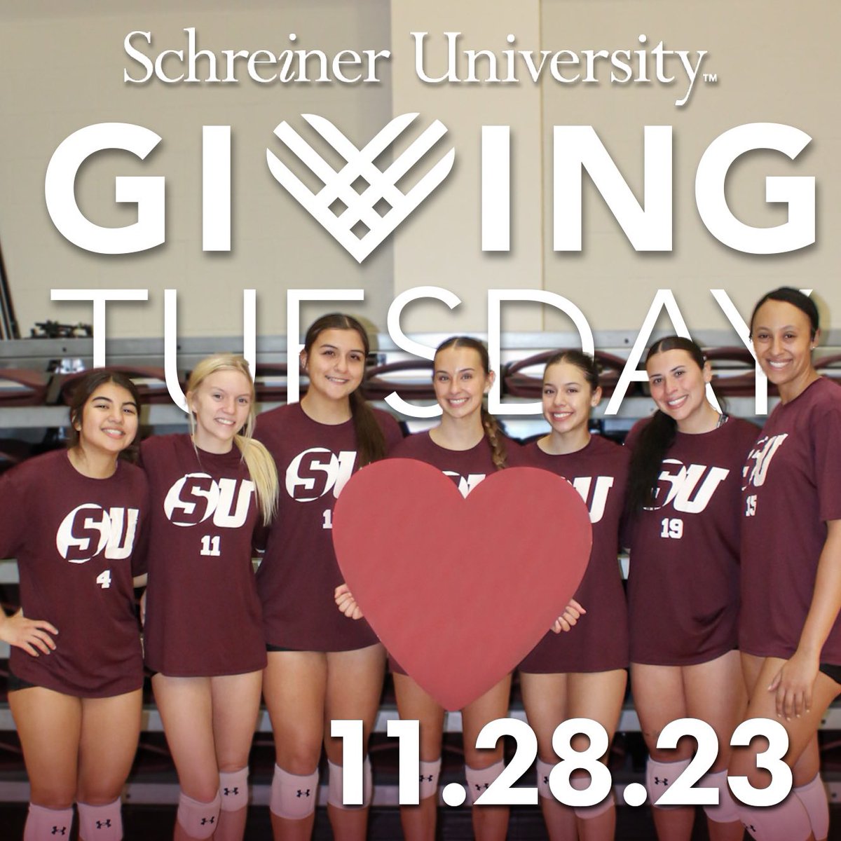 We are just two days away from Giving Tuesday! Join us in spreading the spirit of giving! Donors can give a gift of any size. To show your support early go to: schreiner.edu/givingtuesday #GivingTuesday #GoNeers