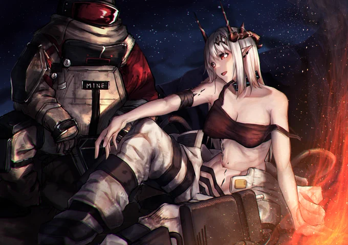 マドロック #アークナイツ4周年アート #アークナイツ #Arknights #明日方舟