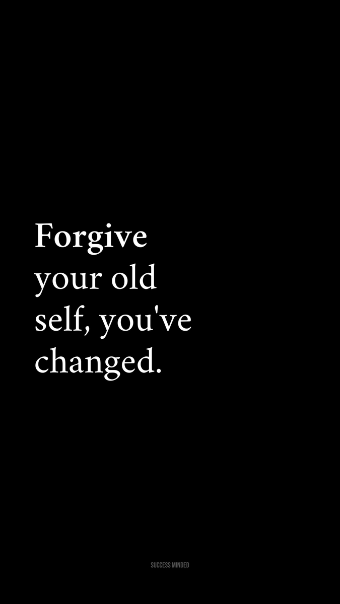 _SuccessMinded_'s tweet photo. Forgive yourself. https://t.co/PD43Jpblru
