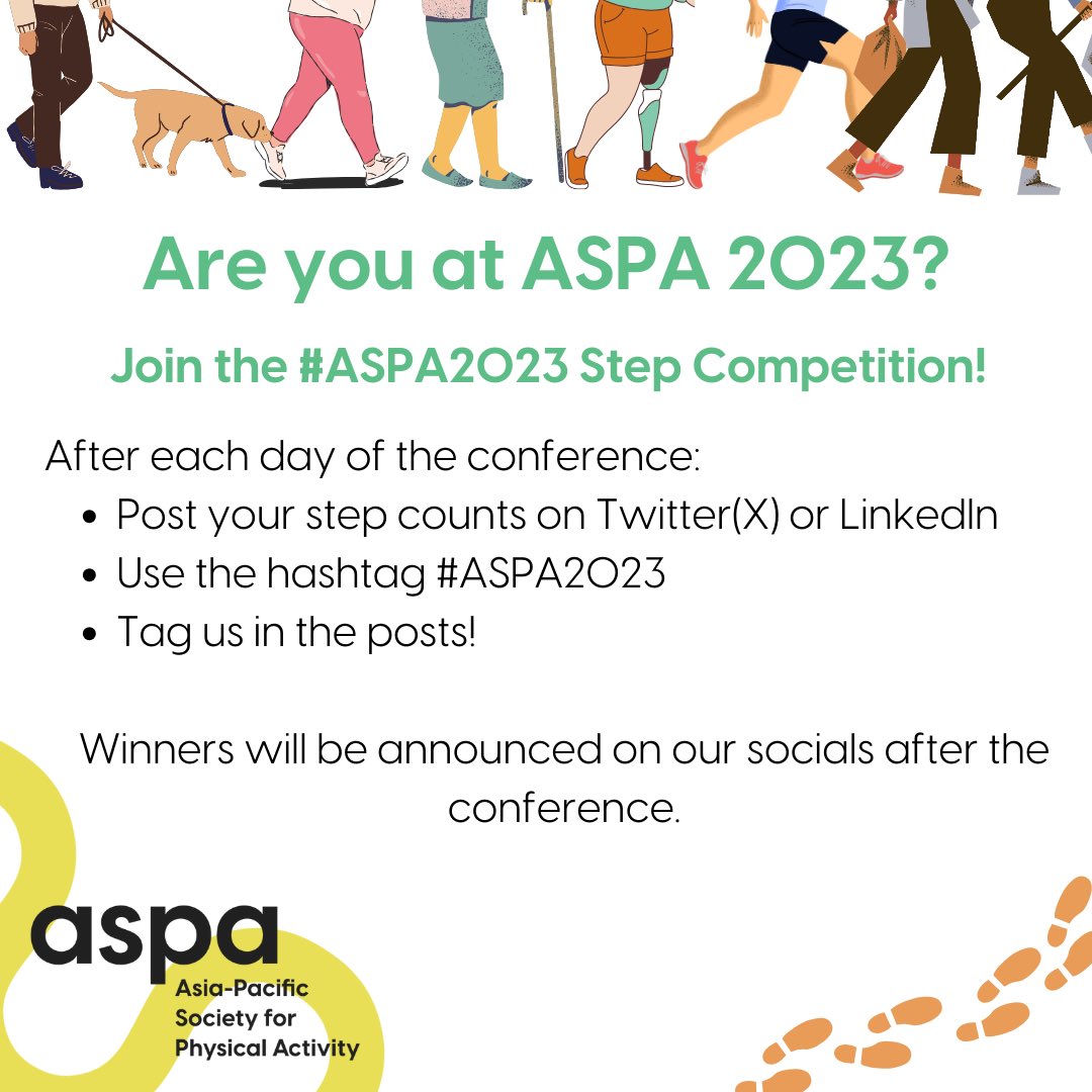 Asia-Pacific Society for Physical Activity tweet media