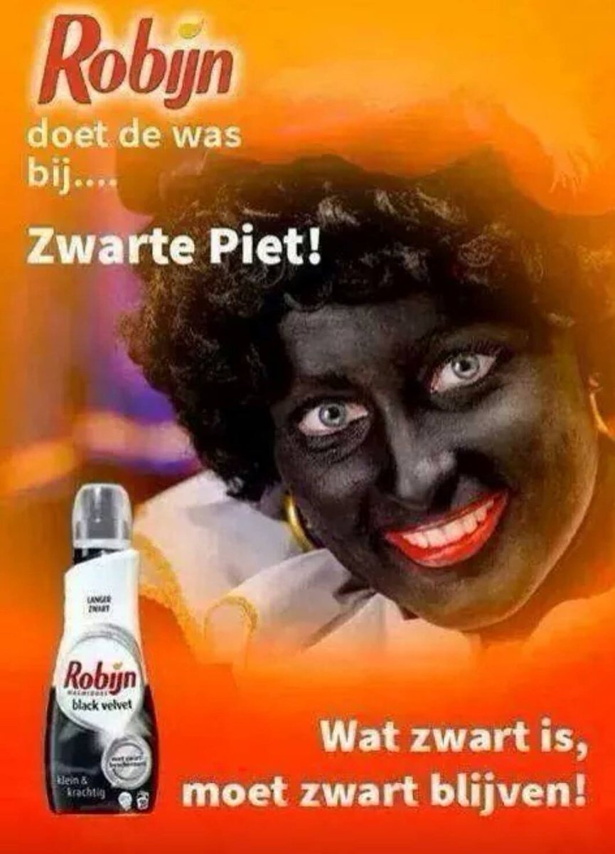 Ook maar niet meer bij de <a href="/HEMA/">HEMA</a> kopen met die roetveegpieten.
Dat ziet er toch niet uit?