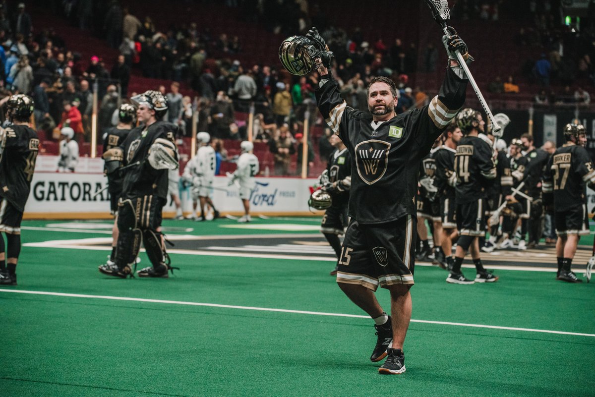 Congrats to one of the best and toughest to ever play the game, Shawn Evans!

After 17 seasons, he retires as a #NLL champion and ranks 4th in assists, 5th in total points, 5th in games played, and 9th in goals scored in regular season history. An absolute legend on the field 🙌