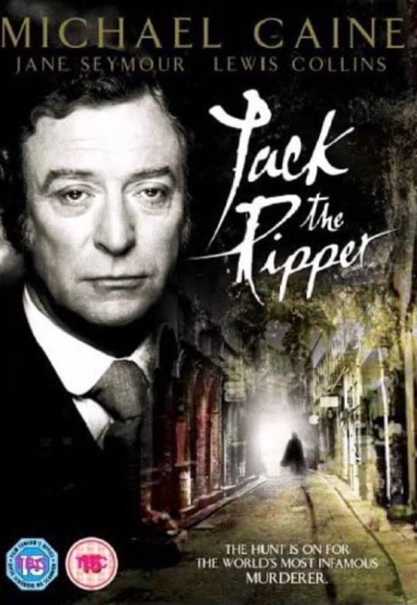 SaveRedlandLibr's tweet photo. 10:35pm TODAY on @TalkingPicsTV
Part 2 of 2 of the 1988 #ITV📺 drama “Jack The Ripper” directed by #DavidWickes from a screenplay co-written with #DerekMarlowe
🌟#MichaelCaine #LewisCollins #ArmandAssante #RayMcAnally #SusanGeorge #JaneSeymour https://t.co/oDXBMH5MLY