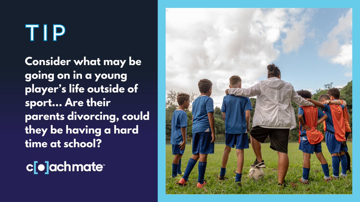 Everyone responds to criticism and praise differently, which means that how you say something is as important as what you are saying - tone, timing and setting are everything!

Here's a tip to consider when communicating with a young player.

#communication #youngpeople
