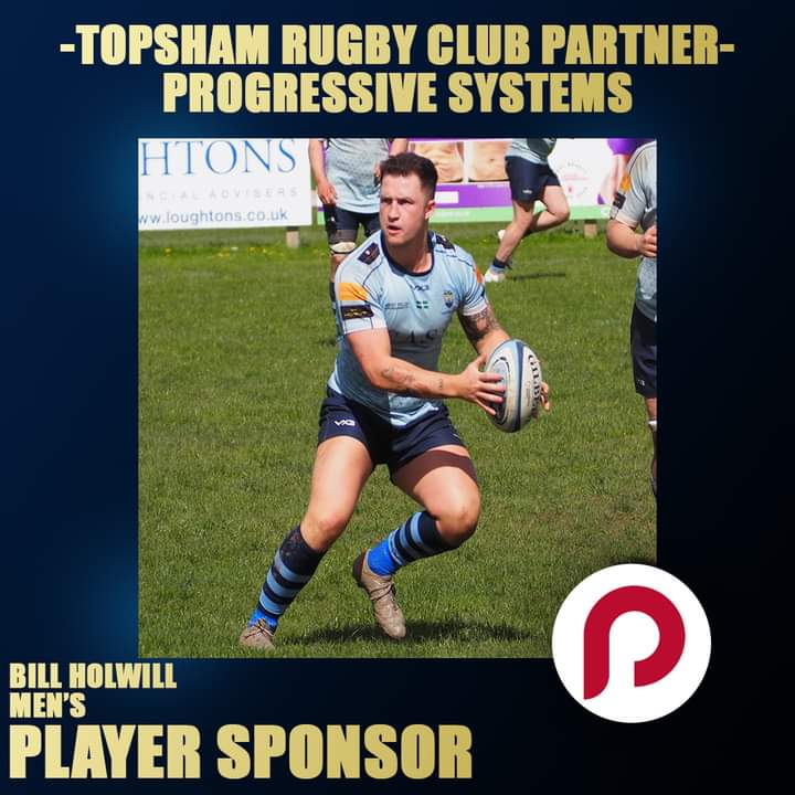 🤝23/24 Club Partner - Progressive Systems
Player Sponsor - Bill Holwill